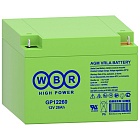 WBR GP12260 аккумуляторная батарея