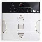 Настенный передатчик Nice Plano для четырёх устройств