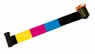 Evolis RT4F101M100 полноцветная лента YMCK для ретрансферной печати, 600 отпечатков