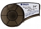 BRADY brd110895 лента M21-750-499 19.05mm/4.87m, нейлон, черный на белом