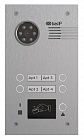 BAS-IP BA-04E SILVER вызывная панель на 4 абонента