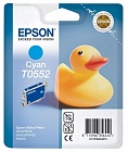 Epson T0552 Картридж голубой C13T05524010