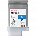 Canon PFI-102C Картридж голубой 0896B001