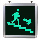 Svetlon MBD-200/55 E24 cветовой указатель ВЫХОД вниз-вправо