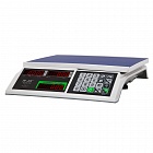 Mertech 3043 торговые настольные весы M-ER 326 AC-32.5 "Slim" LED Белые