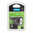 DYMO S0718050/16958 картридж с лентой нейлон с клеем D1 19 мм черный/белая лента