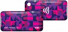 ISBC 125-18218 RFID-Брелок Mifare ID 4 byte nUID (фиолетовый)