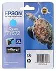 Epson T1572 Картридж голубой C13T15724010
