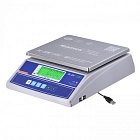 Mertech 3836 фасовочные настольные весы M-ER 326 AF-6.1 "Cube" LCD USB (двойной дисплей)