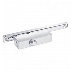Notedo DC-085 SL+HO доводчик механогидравлический EN2 с фиксатором открытого положения, цвет серебро
